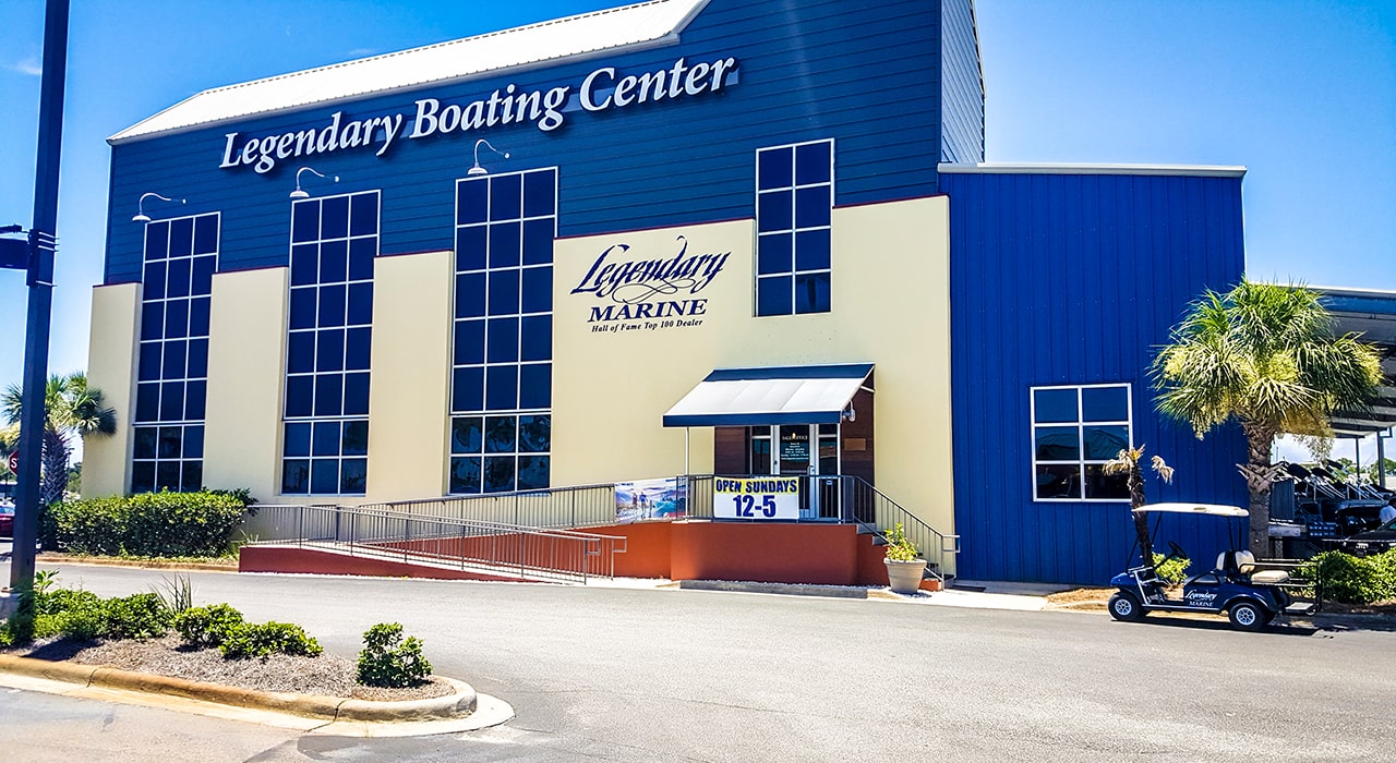 Exterior of Legendary Marina