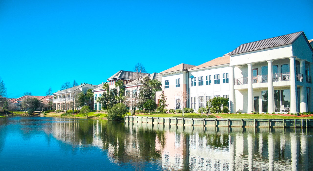 Waterfront Exterior of Regatta Bay Residences