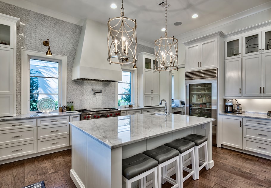 interior kitchen of home at regatta bay