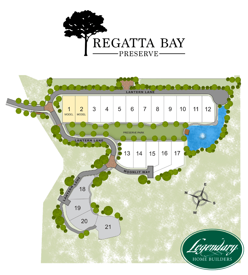 Master Site Plan – Regatta Bay Preserve