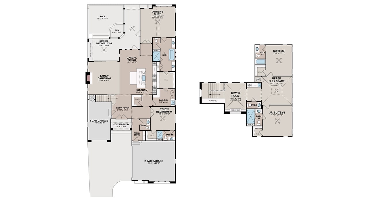 caribbean floorplan at Tradewinds