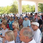 Crowd gathered at Gulf Shores Groundbreaking