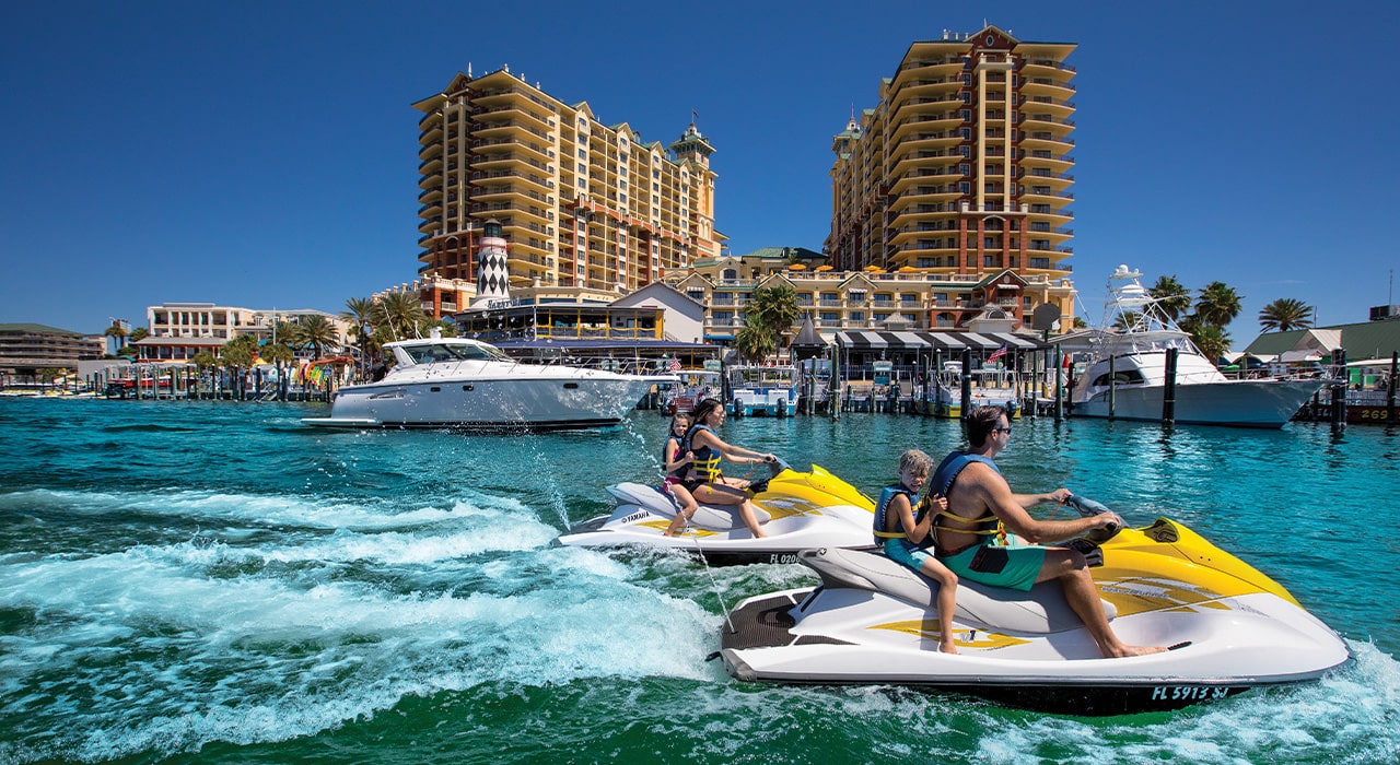 HarborWalk Village Marina jetskies