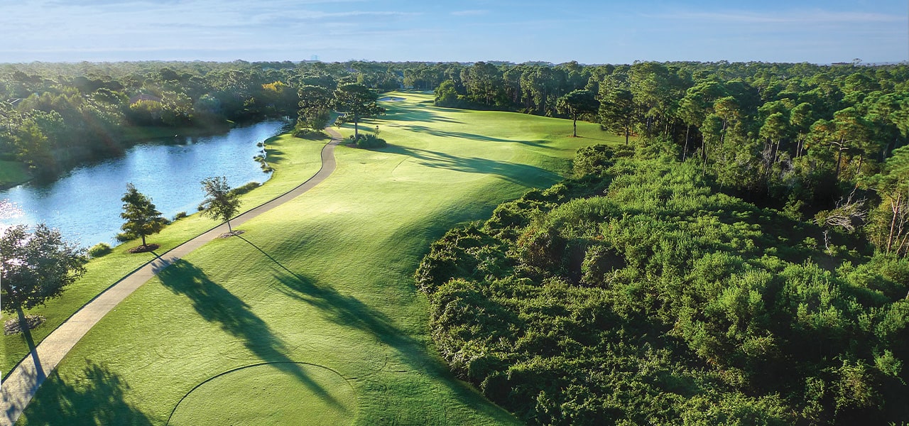 Regatta Bay Golf Course Aerial