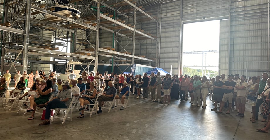 Legendary Marina & Yacht Club grand opening - people
