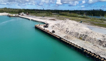 Blue Water Cay September 2024 Construction