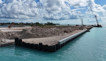 Blue Water Cay October 2024 Construction