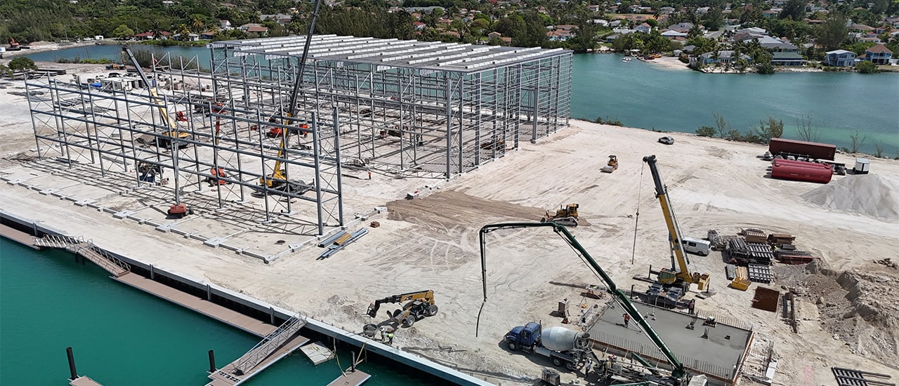 June Construction Update at Blue Water Cay
