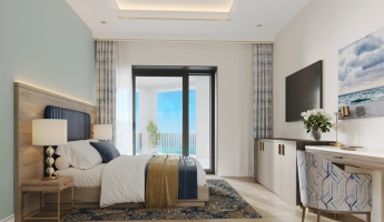 Single King at Harbor Suites at Emerald Grande