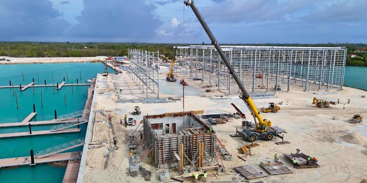 Key Milestones Reached in Ongoing Construction of Blue Water Cay Marina
